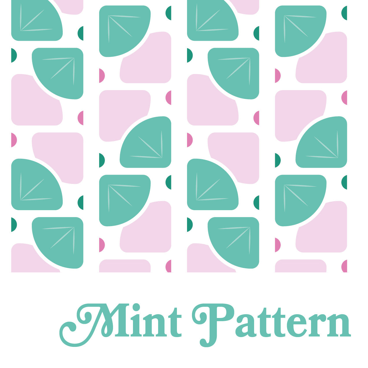 Affiche - Mint Pattern