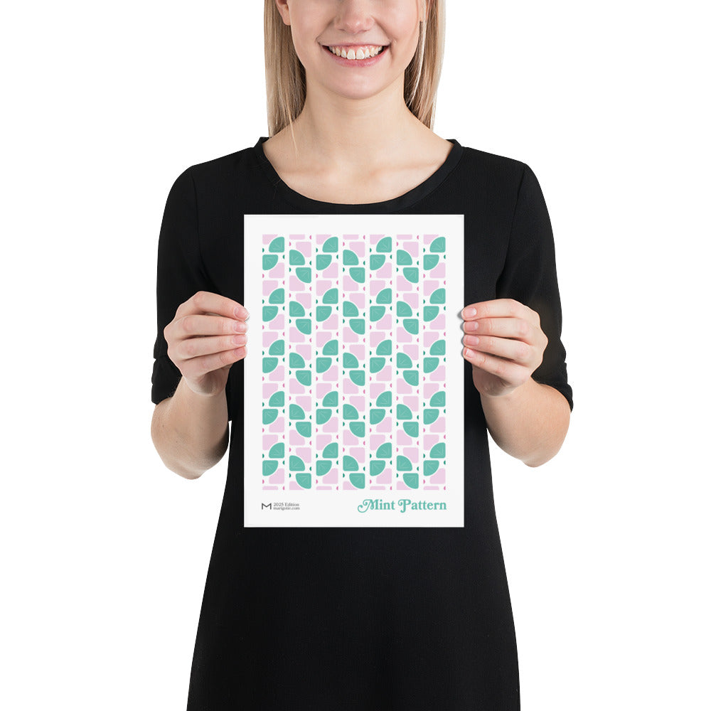 Affiche - Mint Pattern