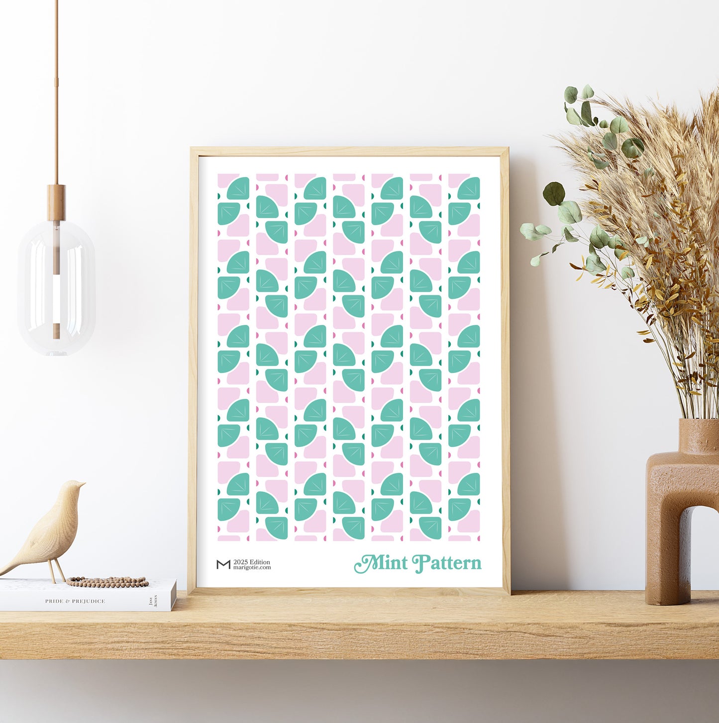 Affiche - Mint Pattern